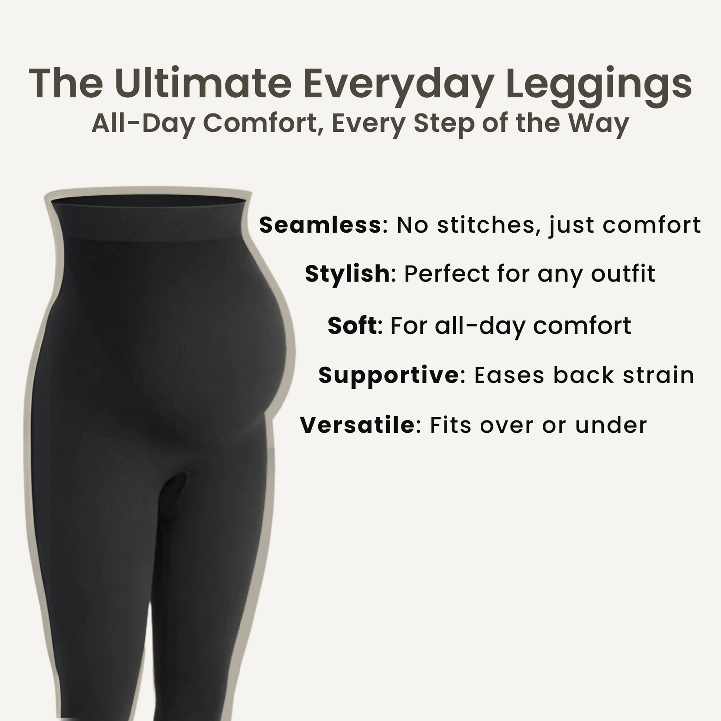 MamaLeggings™ - High Waist Maternity Leggings